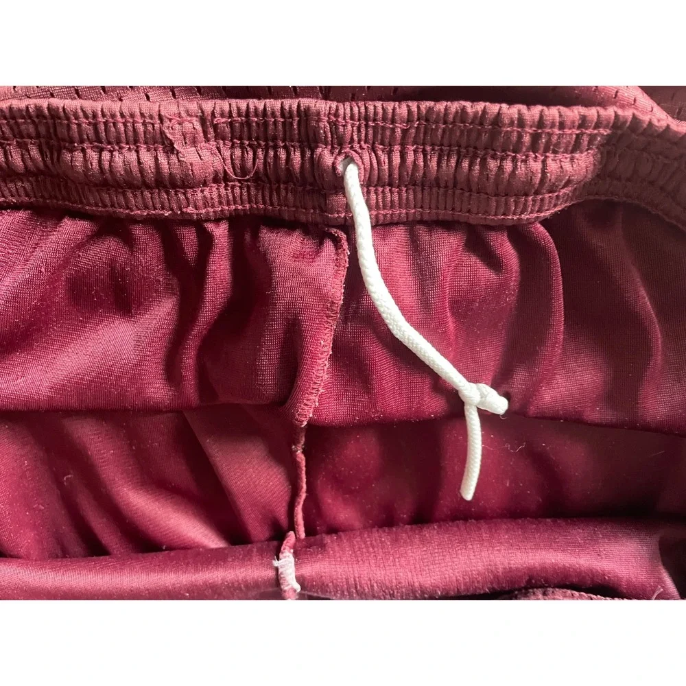 VTG Champion Mens XL Mesh Athletic Shorts Burgundy‎ Basketball XL